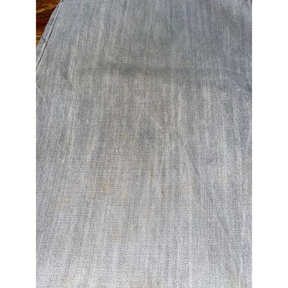 Levi’s 505 Light Grey Denim Jeans Size 38 x 30 Straight Leg - Picture 8 of 10